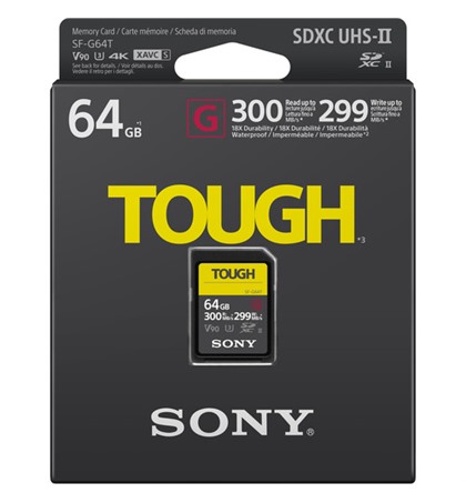 Sony TOUGH-G 64GB 300MB/s