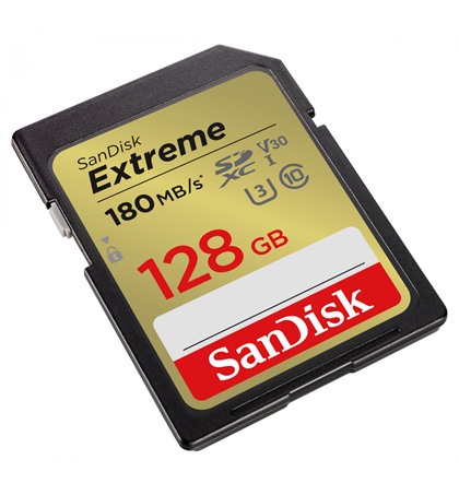 SanDisk SD 128GB 180MB/s Extreme