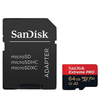 SanDisk Micro SD 64GB 200MB/s Extreme Pro