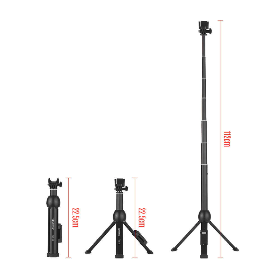 Yunteng VCT992 Selfie Stick with Remote Laor Laor Camera Shop ល្អល្អ