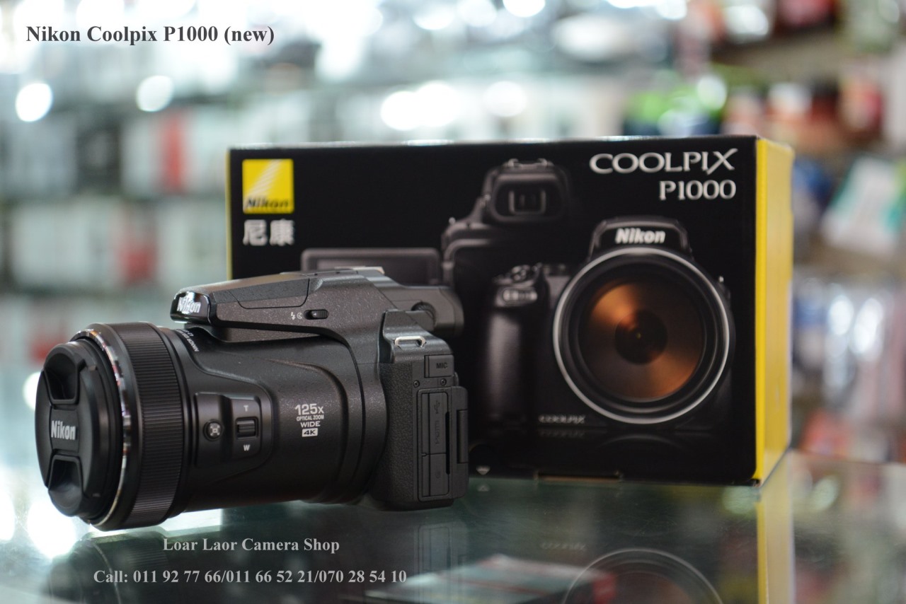 Nikon Coolpix P1000 Laor Laor Camera Shop ល្អល្អ ហាងលក់ម៉ាស៊ីនថត