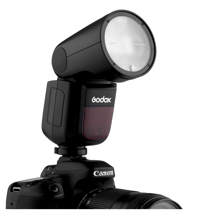 Godox Flash V1 TTL for Canon Laor Laor Camera Shop ល្អល្អ ហាងលក់ម៉ាស៊ីនថត