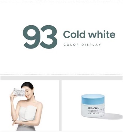 Seamless Paper Backdrop Roll 2.7X10m #93 Cold White / Arctic White