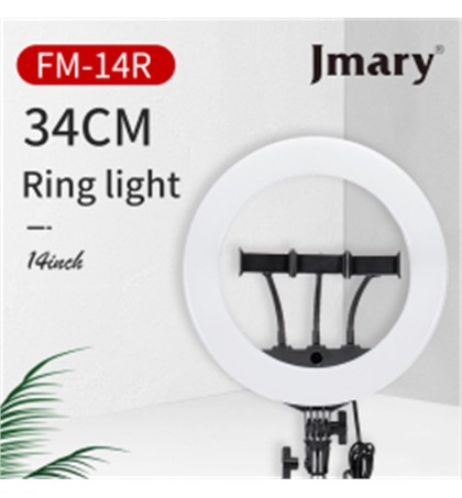 Jmary FM-14R 14 inch Selfie Ring Light with Stand (Set)