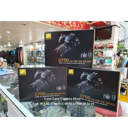 Nikon D750 kit 24-120mm f4G VR (new)