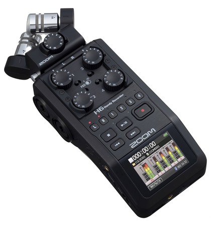 ZOOM H6 Recorder Black Edition 