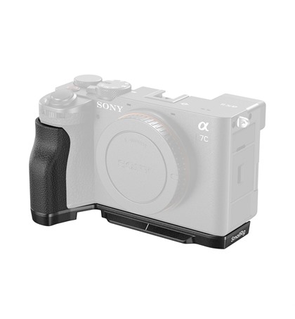 L-Shape Mount Plate with Silicone Handle for Sony Alpha 7C II / Alpha 7CR