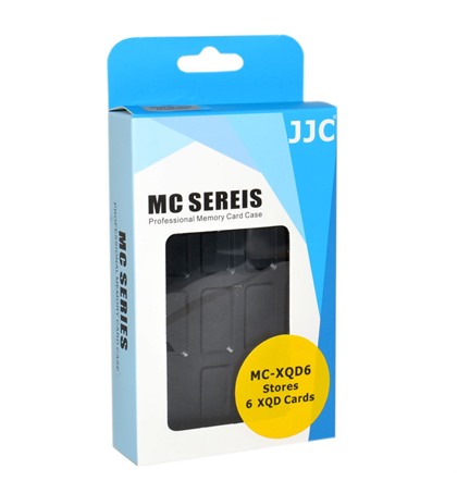 JJC MC-XQD6 Card Hard Case for 6 XQD & CFexpress Type B