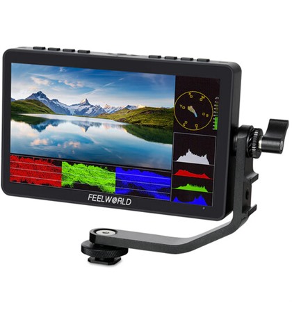 FeelWorld F5 Pro X 5.5" High-Brightness HDMI Touchscreen Monitor