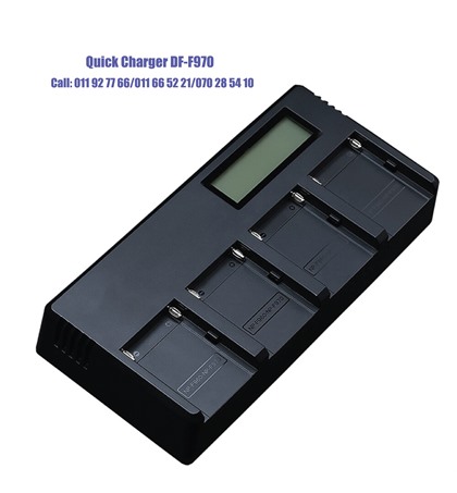 Quick Charger DF-F970 (Support 4 batteries)