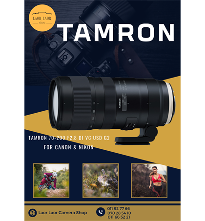 Tamron 70-200mm F2.8 Di VC USD G2 for Canon