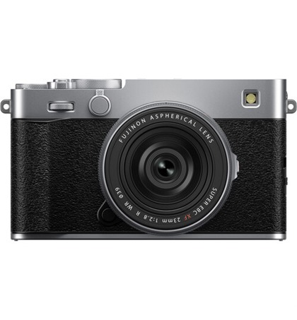FUJIFILM X-E5 Mirrorless Camera with XF 23mm f/2.8 Lens (Silver)
