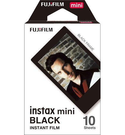 Fujifilm Instax Mini Film 10 Sheets Black