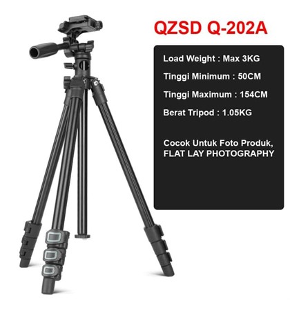 Tripod Qingzhuangshidai QZSD-202A (overhead)