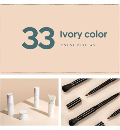 Seamless Paper Backdrop Roll 2.7X10m #33 Ivory Color