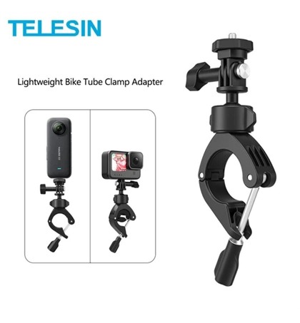 Telesin Lightweight TUBE Clamp for ACTION Cameras