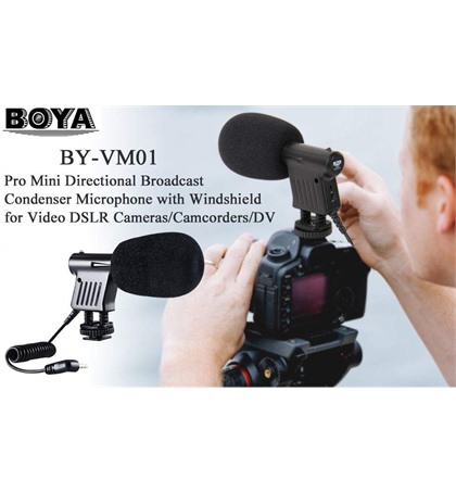 Microphone Boya BY-VM01 