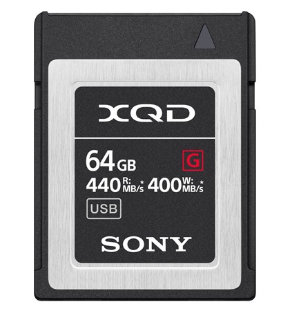 SONY XQD 64GB G-series 440MB/S