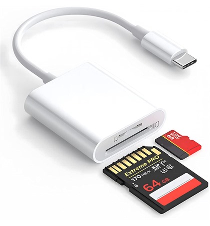 USB Type-C to SD Card Reader