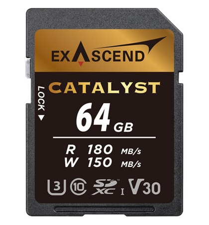 Exascend CATALYST SDXC UHS-I V30 64GB