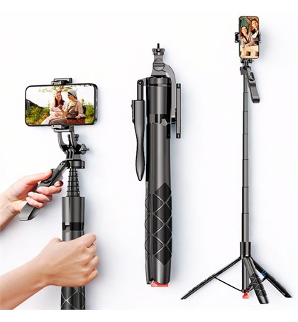 L16-TT Auto Open Selfie Stick Tripod