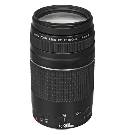 Canon EF 75-300mm f/4-5.6 III Lens (new)