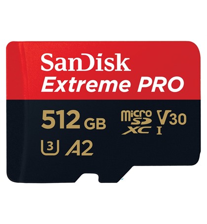 Sandisk Micro SD 512GB 200MB/s Extreme Pro