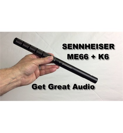 Sennheiser ME66 +K6Shotgun