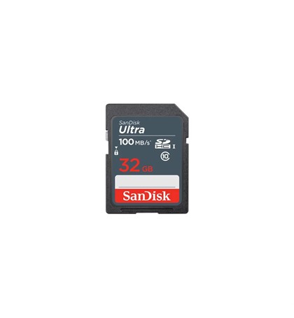 SanDisk 32GB SDHC Ultra 100MB/s