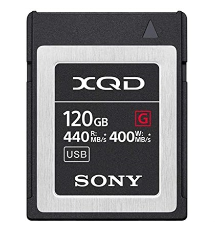 SONY XQD 120GB G-series 440MB/S