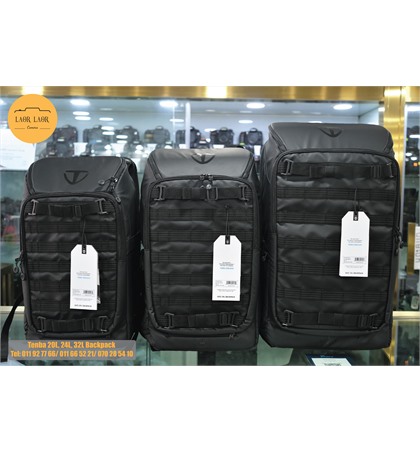 Tenba Axis Backpack 20L, 24L, 32L