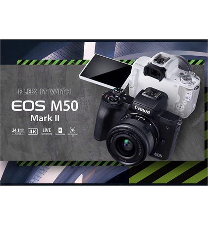 Canon EOS M50 II kit 15-45mm (new)