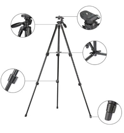 TTGUANGDIAN Tripod with phone Clip