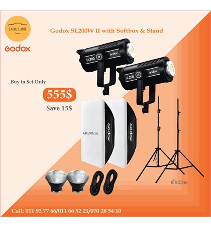 Godox SL200W II LED (set) - out of stock