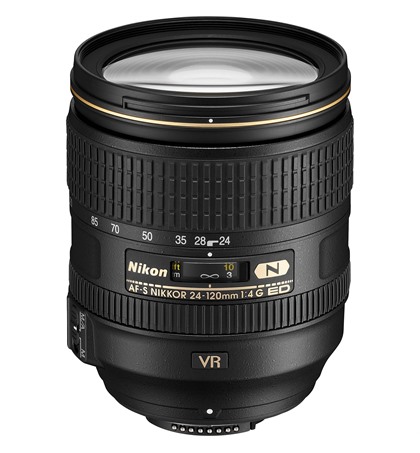 Nikon 24-120mm F/4G ED VR (new)