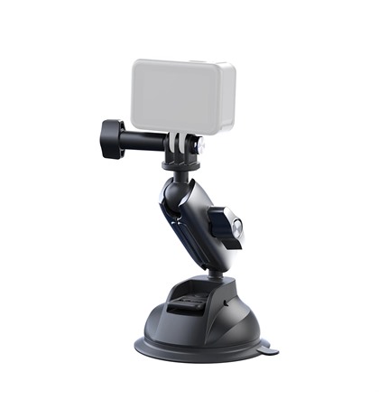 TELESIN Aluminum Alloy Camera Suction Cup Mount