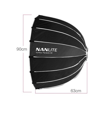 Nanlite Softbox Parabolic 90cm 