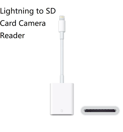 Lightning SD Card Reader for iPhone