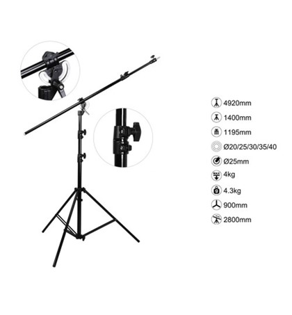 Meking M-3 Caster Boom Stand Aluminium