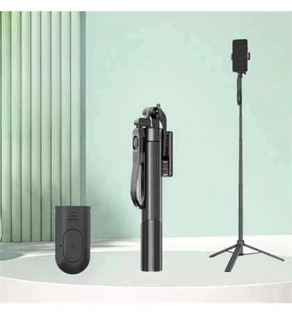 Selfie Stick A55s (1.6m) Bluetooth Extendable Selfie Stick