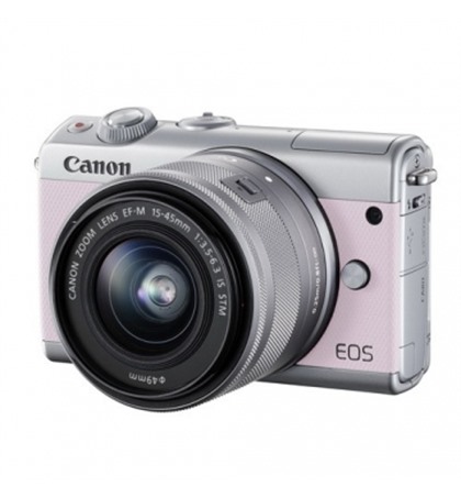 Canon EOS M100 kit 15-45mm Pink (new) *out of stock