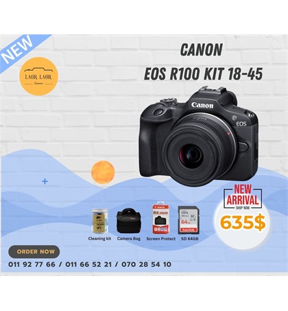 Canon EOS R100 kit RF-S 18-45mm (set)