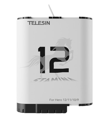 TELESIN Stamina Battery for GoPro HERO12/11/10/9