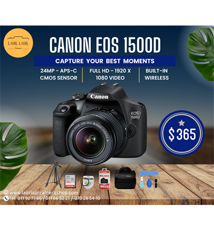 Canon EOS 1500D kit 18-55mm (set)