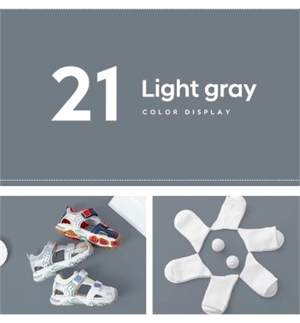 Seamless Paper Backdrop Roll 2.7X10m #21 Light Gray