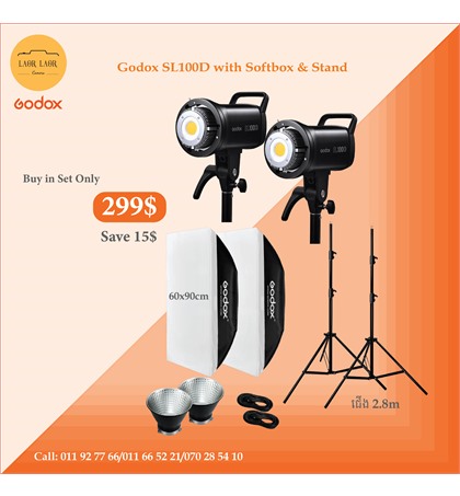 Godox SL100D LED (set) promotion