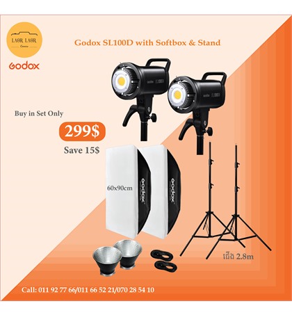 Godox SL100D LED (set) 