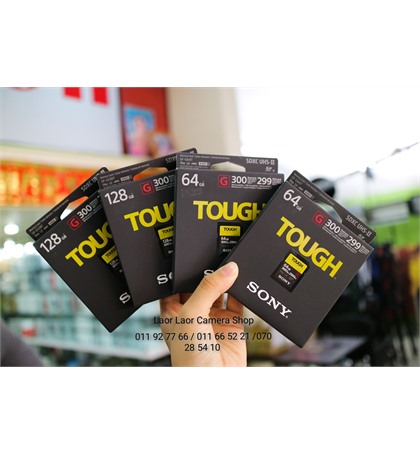 Sony TOUGH-G series 64GB 300MB/s Memory Card