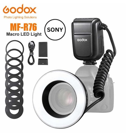Godox Macro Ring Flash MF-R76 TTL For Sony