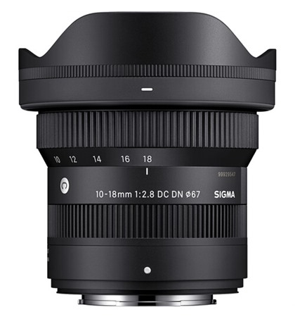 Sigma 10-18mm f/2.8 DC DN Contemporary Lens For Sony E Mount